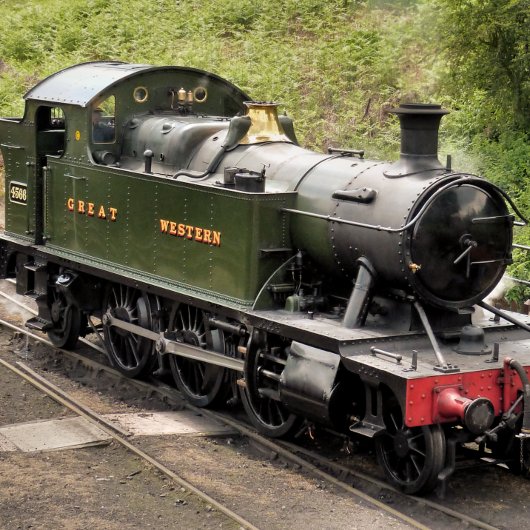 STEAM TRAINS FOTO AFDRUK