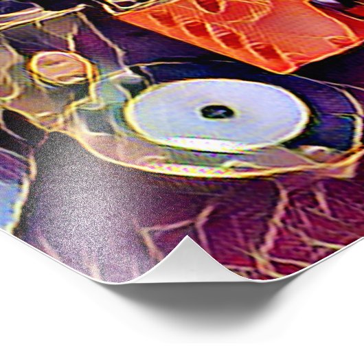 STEAM TRAINS FOTO AFDRUK (Hoek)