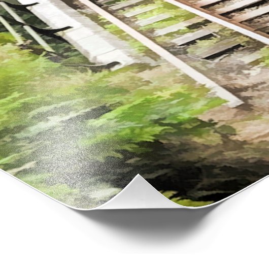 STEAM TRAINS FOTO AFDRUK (Hoek)