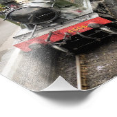 STEAM TRAINS FOTO AFDRUK (Hoek)