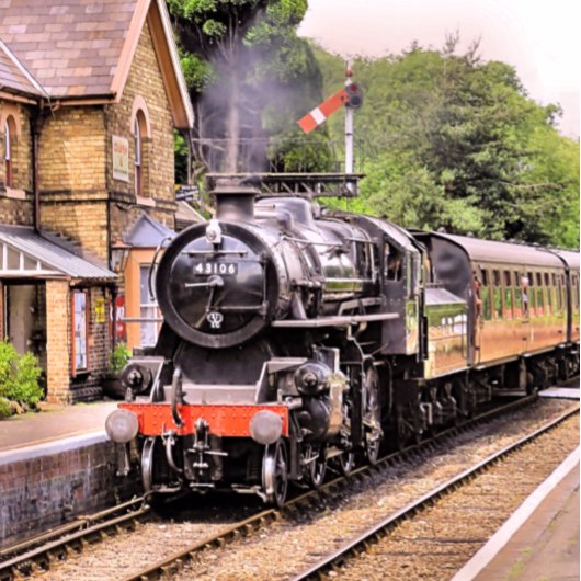 STEAM TRAINS FOTOBLOKKEN