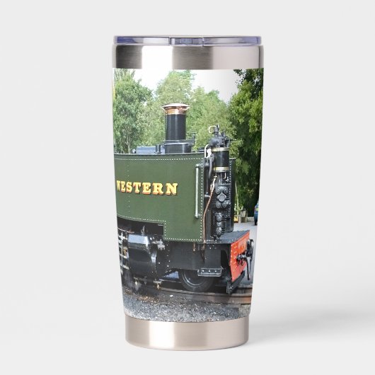 STEAM TRAINS GEÏSOLEERDE DRINKBEKER (Achterkant)