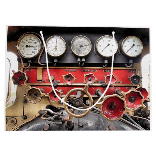 STEAM TRAINS GROOT CADEAUZAKJE (Achterkant)