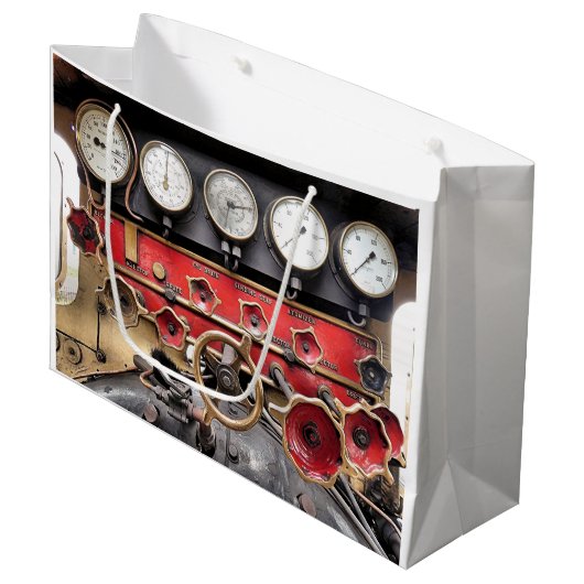 STEAM TRAINS GROOT CADEAUZAKJE (Voorkant Gekanteld)