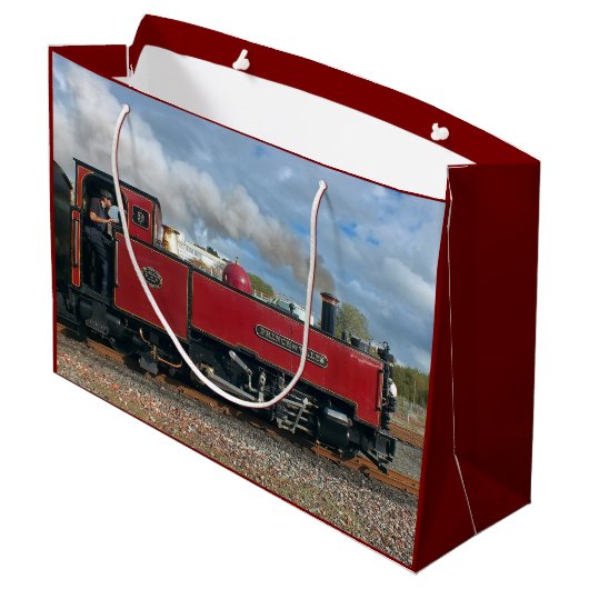 STEAM TRAINS GROOT CADEAUZAKJE (Achterkant Gekanteld)