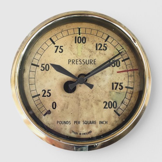 STEAM TRAINS GROTE KLOK (Voorkant)