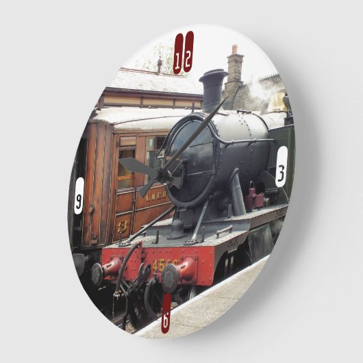 STEAM TRAINS GROTE KLOK (Hoek)