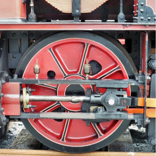 STEAM TRAINS GROTE KLOK
