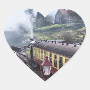 STEAM TRAINS HART STICKER