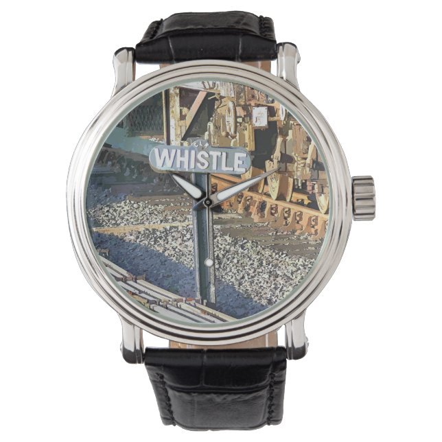 STEAM TRAINS HORLOGE (Voorkant)