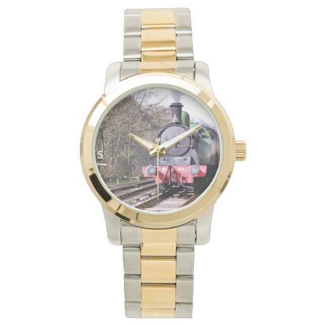 STEAM TRAINS HORLOGE (Voorkant)