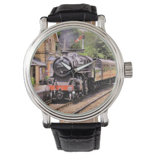 STEAM TRAINS HORLOGE