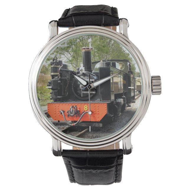 STEAM TRAINS HORLOGE (Voorkant)