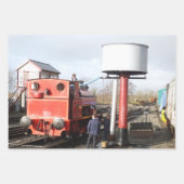 STEAM TRAINS INPAKPAPIER VEL (Voorkant 2)