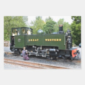 STEAM TRAINS INPAKPAPIER VEL (Voorkant 3)