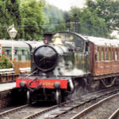 STEAM TRAINS Invitation