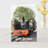 STEAM TRAINS KAART (Gele Bloem)