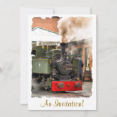 STEAM TRAINS KAART (Voorkant)