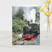 STEAM TRAINS KAART (Gele Bloem)