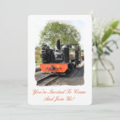 STEAM TRAINS KAART (Staand voorkant)