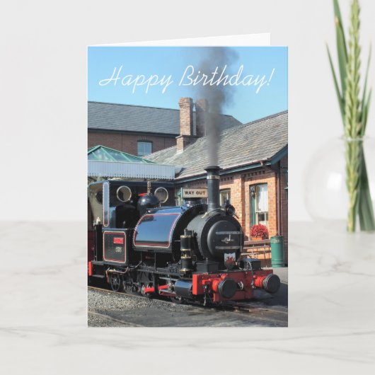 STEAM TRAINS KAART (Voorkant)