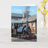 STEAM TRAINS KAART (Gele Bloem)