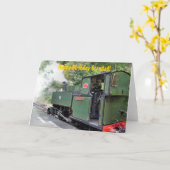 STEAM TRAINS KAART (Gele Bloem)