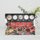 STEAM TRAINS KAART (Staand voorkant)