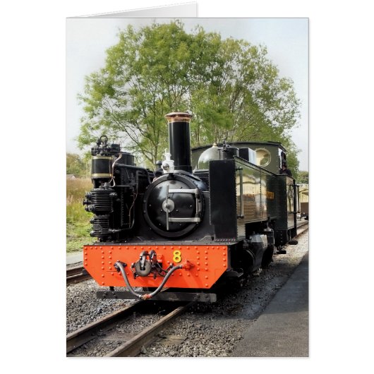 STEAM TRAINS KAART (Voorkant)