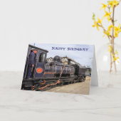 STEAM TRAINS KAART (Gele Bloem)