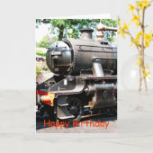 STEAM TRAINS KAART (Gele Bloem)