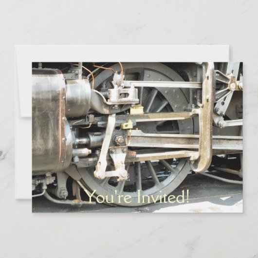 STEAM TRAINS KAART (Voorkant)