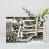 STEAM TRAINS KAART (Staand voorkant)