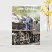 STEAM TRAINS KAART (Gele Bloem)