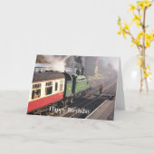 STEAM TRAINS KAART (Gele Bloem)