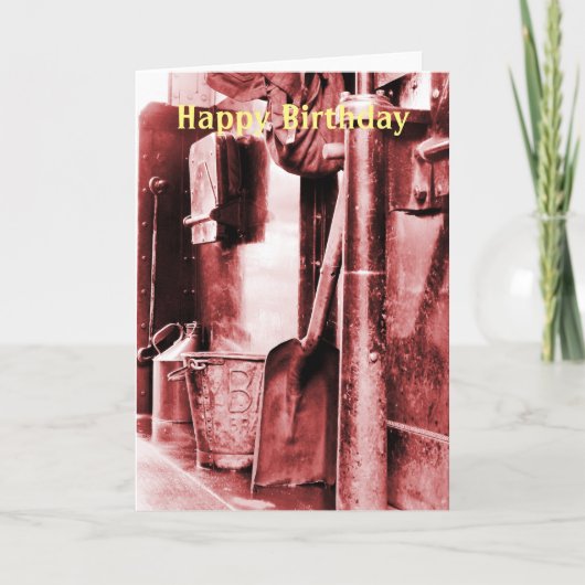 STEAM TRAINS KAART (Voorkant)