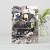 STEAM TRAINS KAART (Staand voorkant)