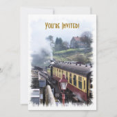 STEAM TRAINS KAART (Voorkant)