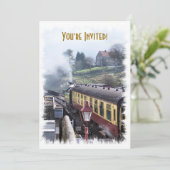 STEAM TRAINS KAART (Staand voorkant)