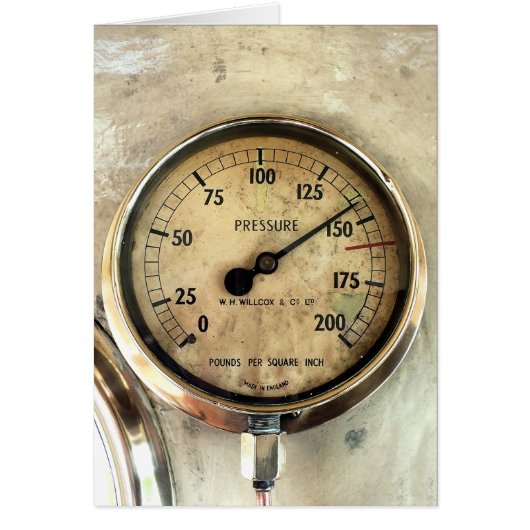 STEAM TRAINS KAART (Voorkant)