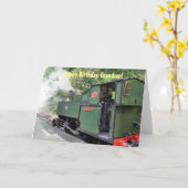 STEAM TRAINS KAART (Gele Bloem)