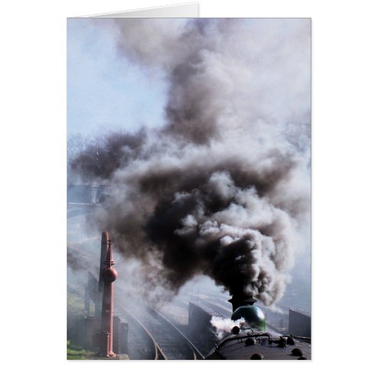 STEAM TRAINS KAART (Voorkant)