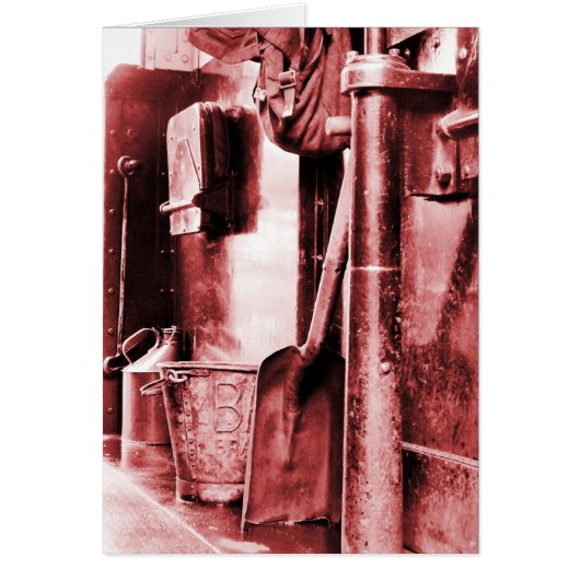 STEAM TRAINS KAART (Voorkant)