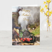 STEAM TRAINS KAART (Gele Bloem)