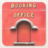 STEAM TRAINS KARTONNEN ONDERZETTERS (Voorkant)