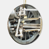 STEAM TRAINS KERAMISCH ORNAMENT (Links)