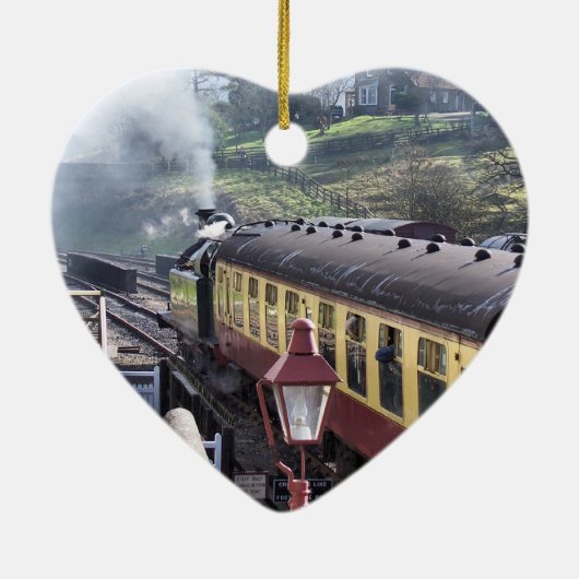 STEAM TRAINS KERAMISCH ORNAMENT (Achterkant)