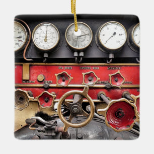 STEAM TRAINS KERAMISCH ORNAMENT