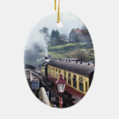 STEAM TRAINS KERAMISCH ORNAMENT (Achterkant)