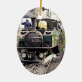 STEAM TRAINS KERAMISCH ORNAMENT (Voorkant)